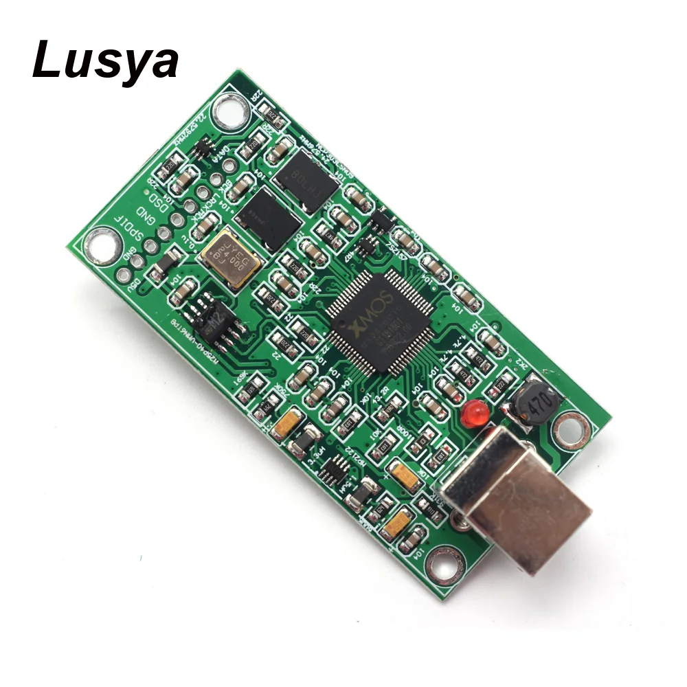 SITIME Crystal XMOS XU208 USB 384K 32B модуль I2S SPDIF выход поддержка DSD для ES9018 ES9028 ES9038PRO DAC Hi Fi