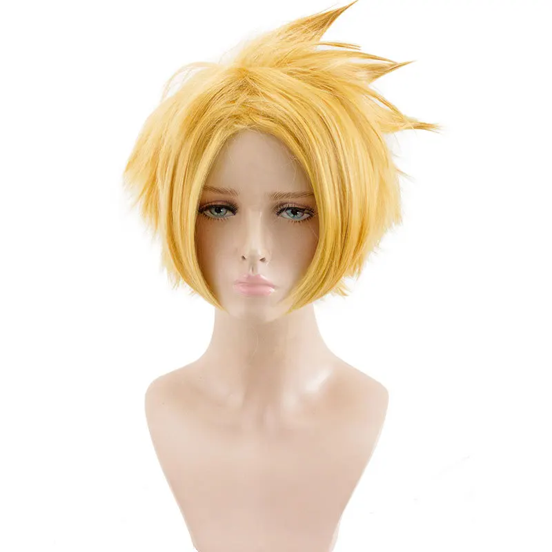 Coshome Boku No Hero Academia My парики Kaminari Denki карнавальный костюм школьная форма мужской