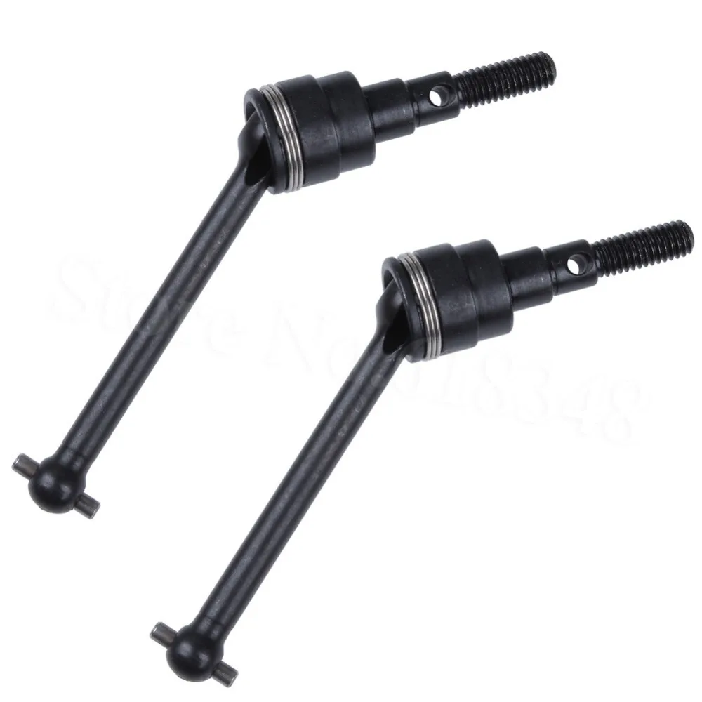 2 шт. Металл Универсальный приводной Dogbone Driveshaft CVD для 1/10 RC TAMIYA CC01 Рок Гусеничный