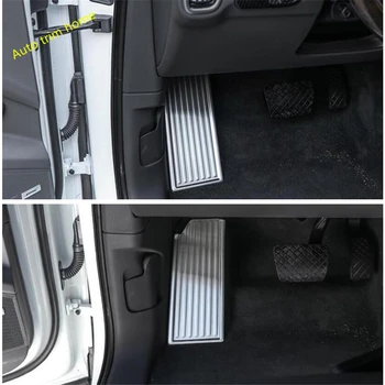 

Lapetus Left Foot Rest Footrest Pedal Protection Plate Cover Trim Fit For Porsche Cayenne 2018 2019 2020 Stainless Steel