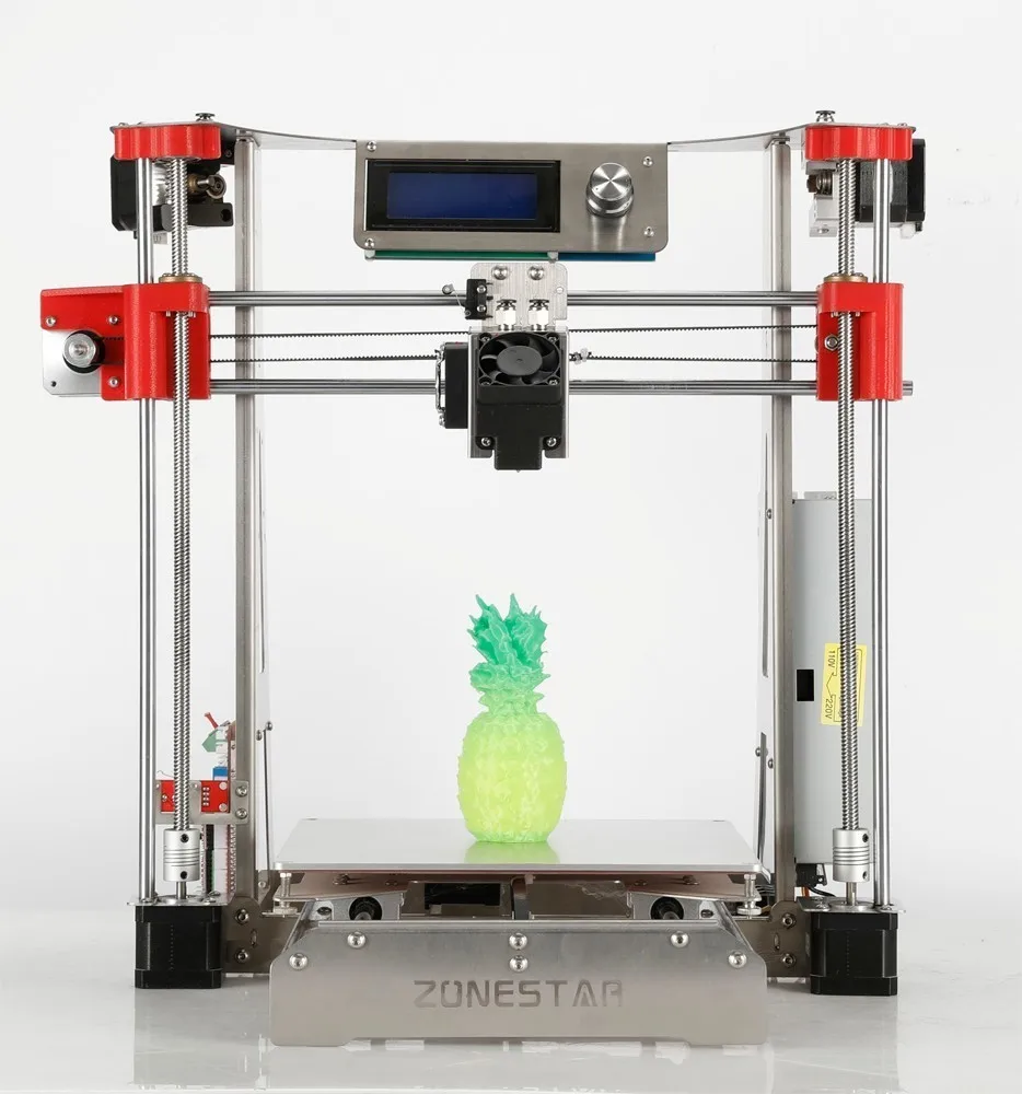 

Hot Sale Dual Extruder Stainless Steel Frame Open Source Optional Auto Level Laser Engraving Cheap 3D Printer DIY Kit Free Ship