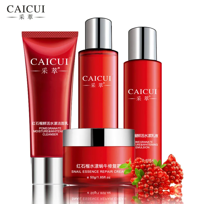 

4Pcs/Set Brand Nourishing Freckles Removal Dark Day Cream Set Face Cream Whitening Moisturizing Anti-Aging Radiance Skin Repair