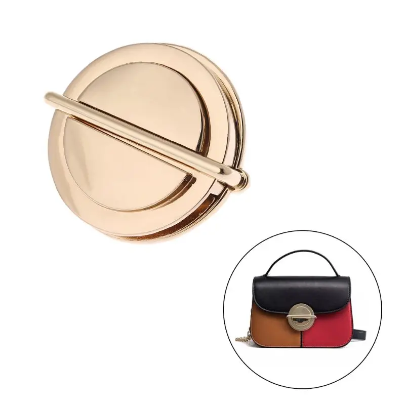 

Top Quality 1 Pc Metal Clasp Turn Lock Twist Locks DIY Craft Replacement Leather Handbag Shoulder Bag Hardware Accessories New
