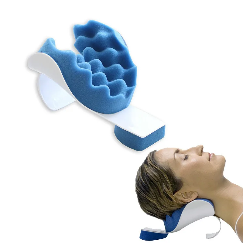New Useful Travel Neck Pillow Theraputic Support Tension Reliever Neck