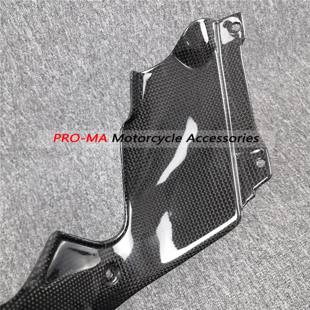 Мотоциклетная верхняя крышка из углеродного волокна для Ducati Diavel 2011-2017 Гладкая глянцевая ткань
