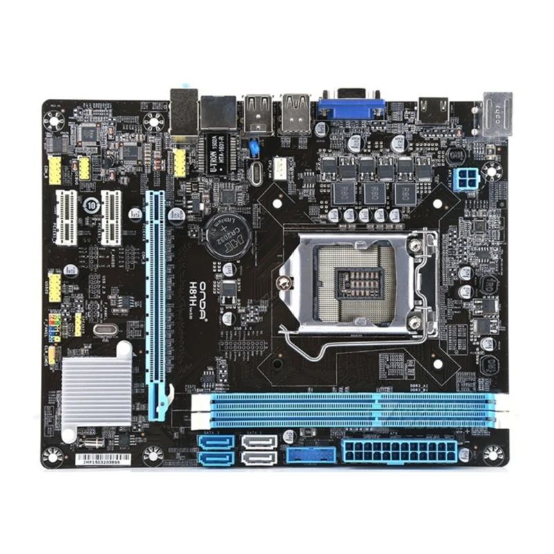 

Onda H81H Motherboard LGA 1150 DDR3 Memory 16GB SATA3.0 SATA2.0 VGA/HDMI Main Board Intel Intel H81 Processor ddr3 motherboard