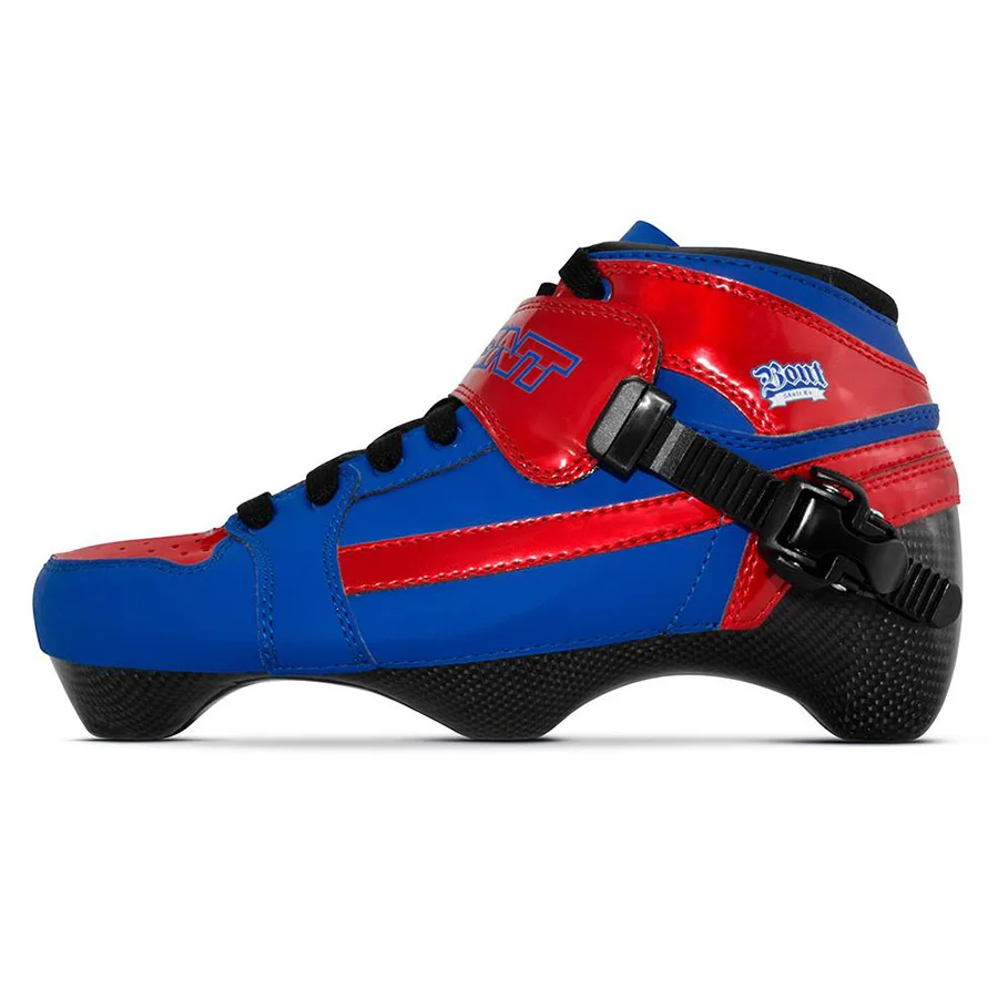 100% الأصلي بونت السعي 3PT سرعة حذاء تزلج بعجلات Heatmoldable ألياف الكربون التمهيد Competetion ل سباق التزلج التمهيد Patines أحذية