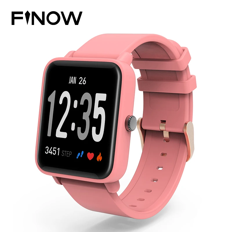 

Professional Bluetooth Fitness SmartWatch 2.5D LED Curved Screen Support Pedometer Fitness Tracker Blood Pressure Monitor IP67