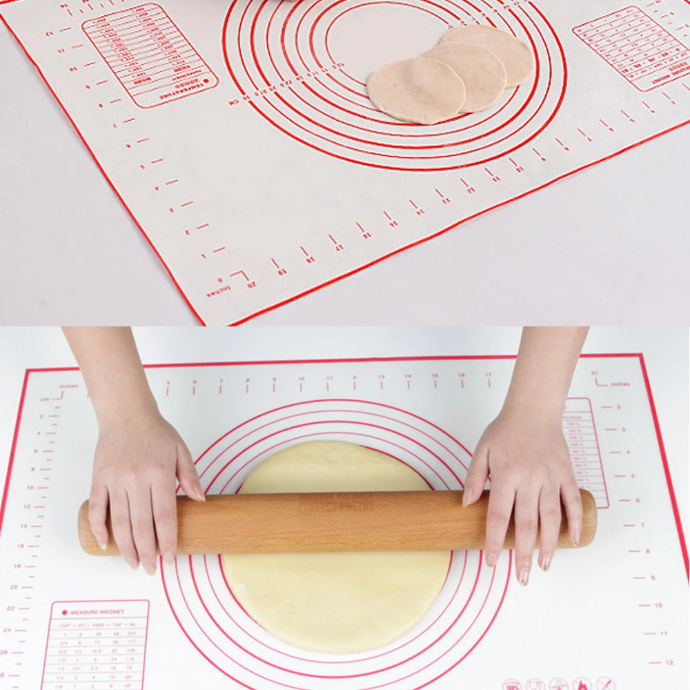 Buy Non Stick Silicone Baking Mat Rolling Pastry Mat