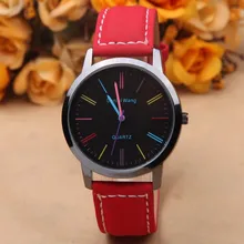Luxury Silver Geneva Women’s watch Fashion PU Leather Analog Quartz Dress Watches Reloj Clock Relojes Mujer Casual Watches saat