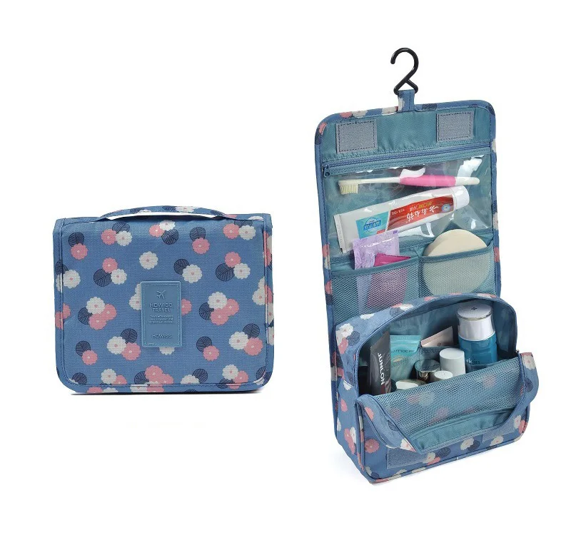Us 7 19 20 Off Fadish Cosmetic Bags Women S Hanging Foldable Casual Wash Makeup Organizer Storage Roll Travel Toiletry Cases In