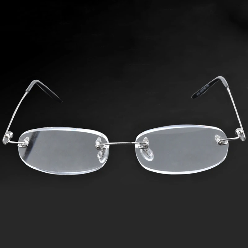 1 шт. очки для чтения дальнозоркостью зеркала Портативный без оправы+ 1,0 1,5 2,0 2,5 3,0 диоптрии Óculos де Грау GAFAS 029