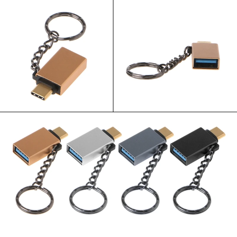 

New Type C To USB 3.0 Female OTG Converter Adapter For Macbook Note8 S8 G6 G5 for Xiaomi hotdropshipping