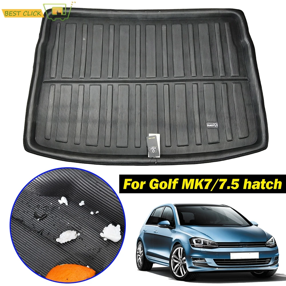 Коврик для багажника VW Golf / GTI/ R Mk7 хэтчбек 2013 2014 2015 2016 2017 2018|cargo mat|floor linersmat boots |