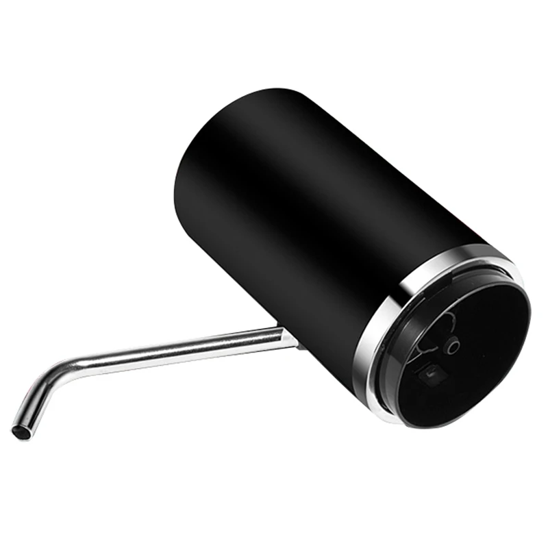 Black Электрический зарядный диспенсер для воды, зарядка через Usb, аккумулятор, бутылка для воды, насос, Диспенсер, устройство для перекачки воды - Цвет: Black