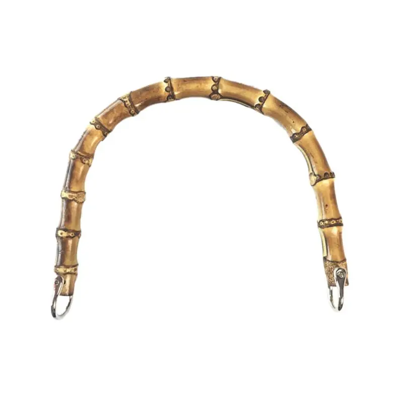 

U shape Bamboo Bag Handle Replacement for DIY Purse Making Handbag Shopping Tote