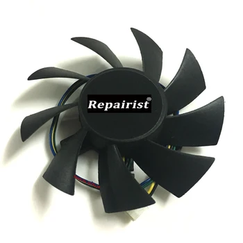 

T128015SU 0.5A 4Wire 4Pin Computer Radiator Graphics Card Cooler For MSI R4770 HD4770 VGA Heatsink Cooling