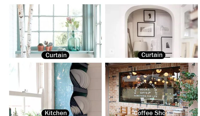 RZCortinas Cotton Linen Modern Curtain for Kitchen Cartoon pattern Short blackout Curtain for Coffee Bar Home Curtain Customized