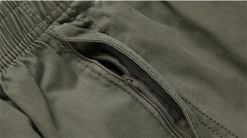 5XL 6XL размера плюс мужские брюки Карго повседневные свободные армейские тактические брюки весенние осенние мешковатые брюки с несколькими карманами