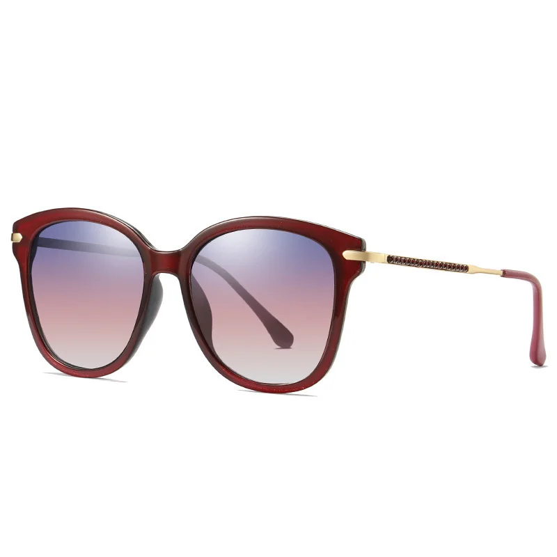 Square Polarized Sunglasses Men Women Diamond Sun Glasses Male Driving Personal Network Red Female Shades Girl Sunglass