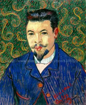 

Character 100% hand painted Van Gogh art canvas rolls large wall pictures for living room Bathroom background