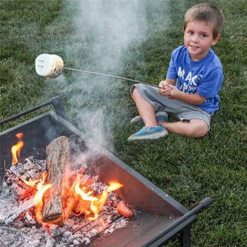 Campfire Pit аксессуары для кемпинга телескопическая вилка обжарки палочки шпажки