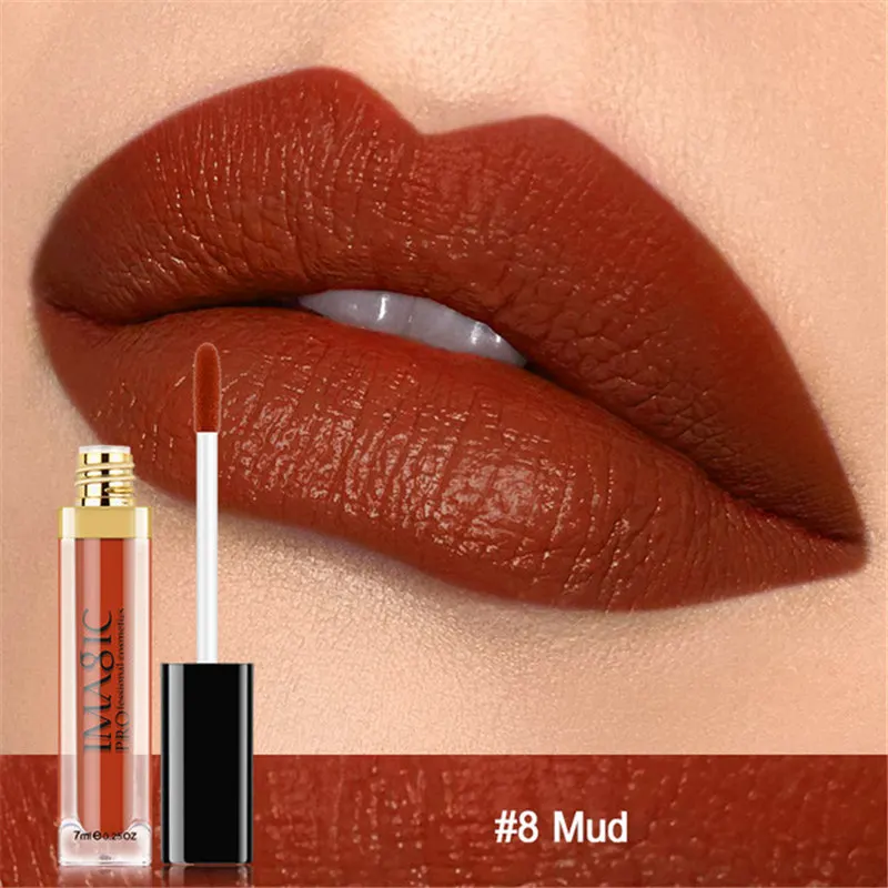Pro Make Up Matte Lip Gloss Waterproof Liquid Lipstick Lipgloss Matte 24Hours Long Lasting Cosmetic Beauty Lips Make up lipgloss Pro Make Up Matte Lip Gloss Waterproof Liquid Lipstick Lipgloss Matte 24Hours Long Lasting Cosmetic Beauty Lips Make up lipgloss