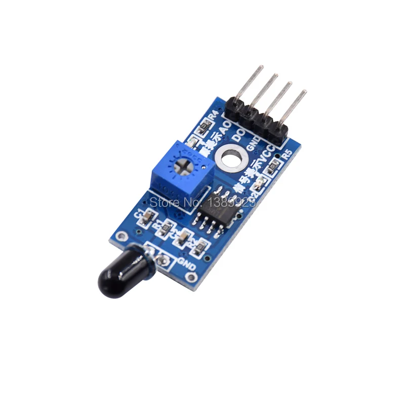 5 шт./лот ИК пламя Сенсор Модуль Детектор SmartSense Для Температура Обнаружение подходит для Arduino оптовая продажа