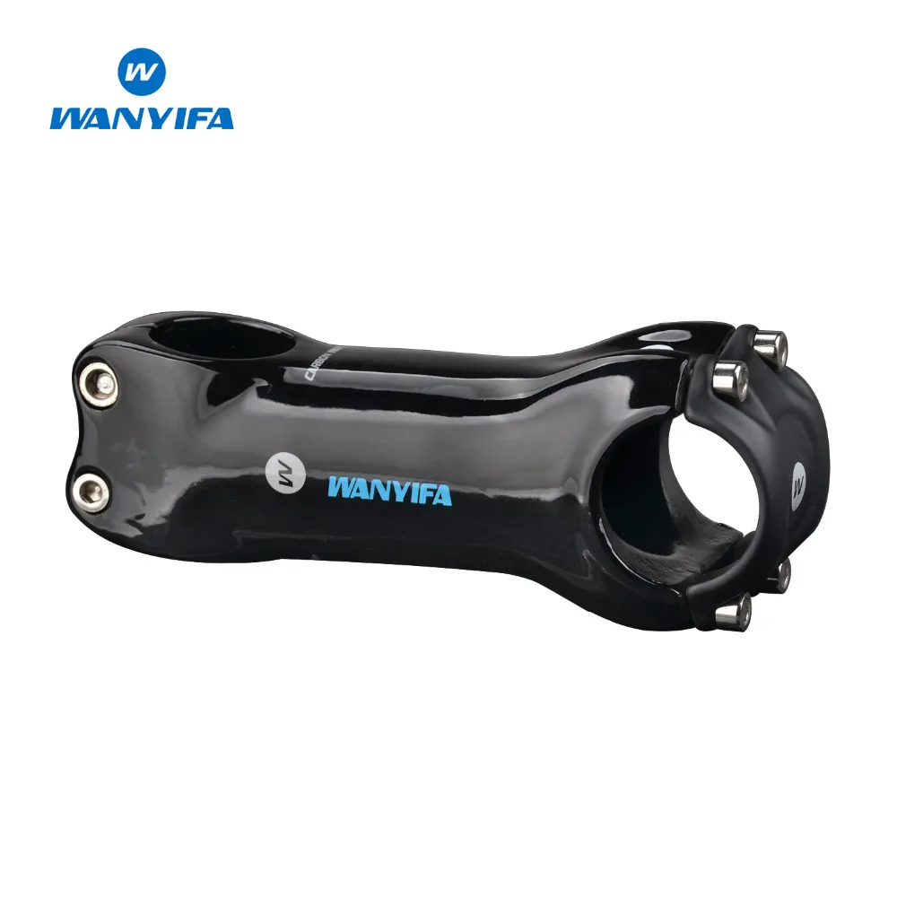 Wanyifa UD glossy Full Carbon Fiber Bicycle Stem Road/MTB Carbon Stem