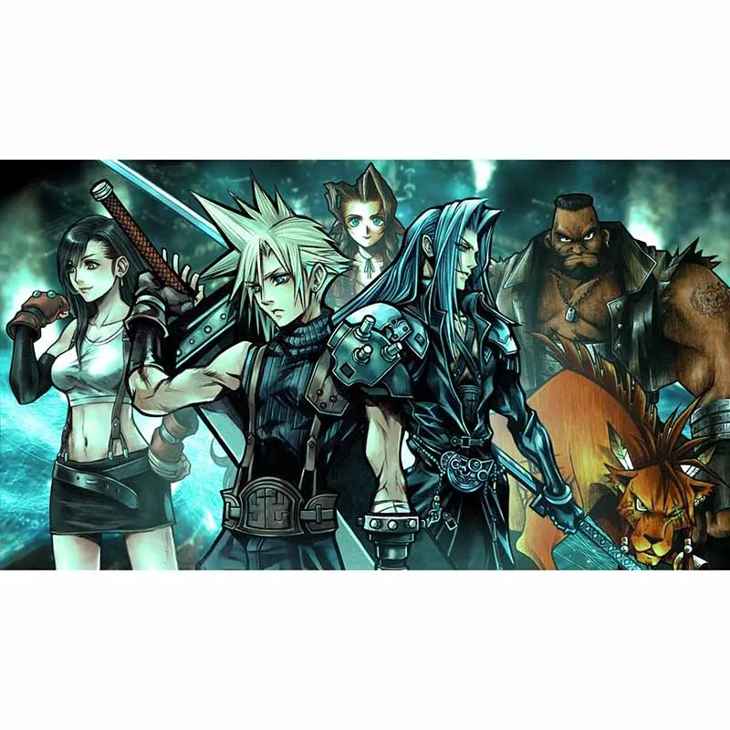 

Full 5D Diy Square/Round Diamond Painting Cartoon Final Fantasy Embroidery Cross Stitch Needlework Christmas home accessories