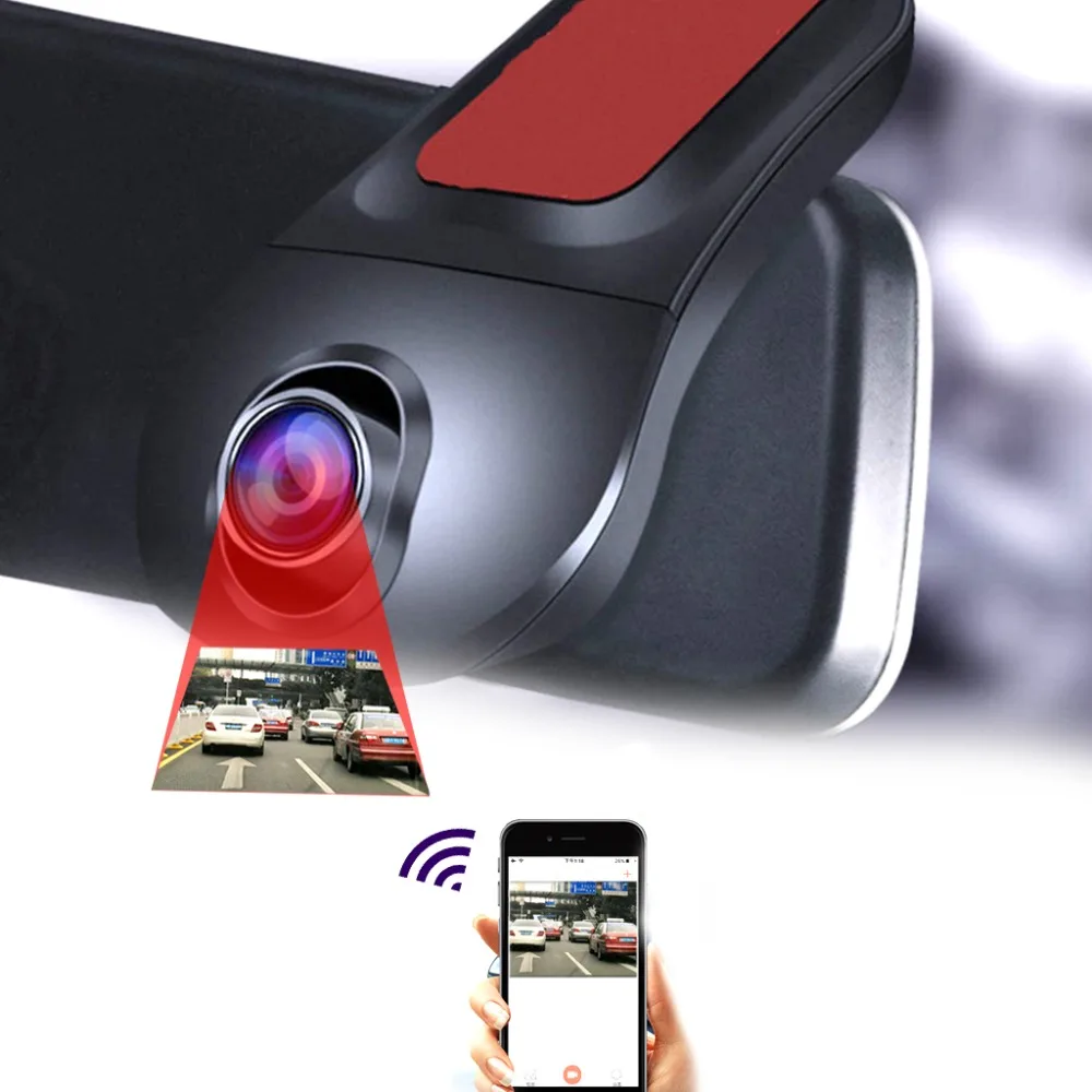 

Full HD WiFi Car DVR Digital Driving Video Recorder Camcorder Dash Cam Camera Night Versio 170 Degree Motion Detection