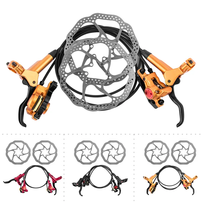 

ZOOM HB-875 Mtb Bike Disc Brake 750/1350 mm Bicycle Hydraulic Brake Kit With Bicycle Rotors 160 mm Bike Brake Parts 3 Colors