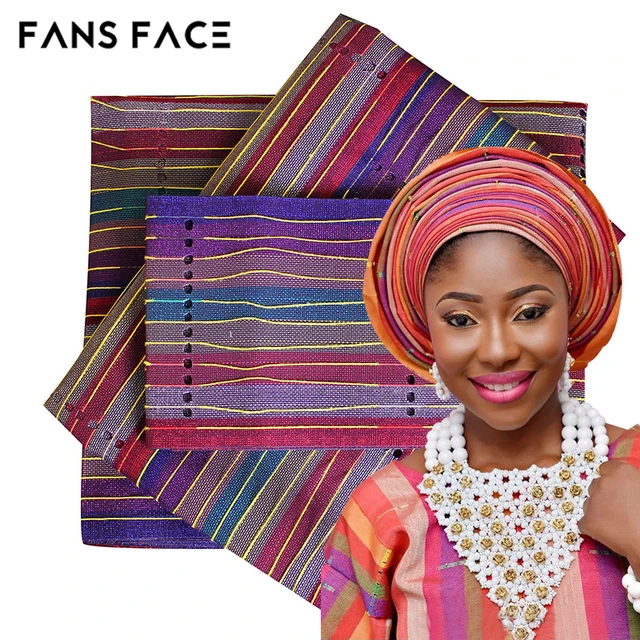 Buy African gele Latest Aso Oke Gele Head Tie For