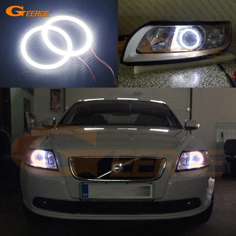 For Volvo S40 V50 2008 2009 2010 2011 headlight Excellent DRL Ultra