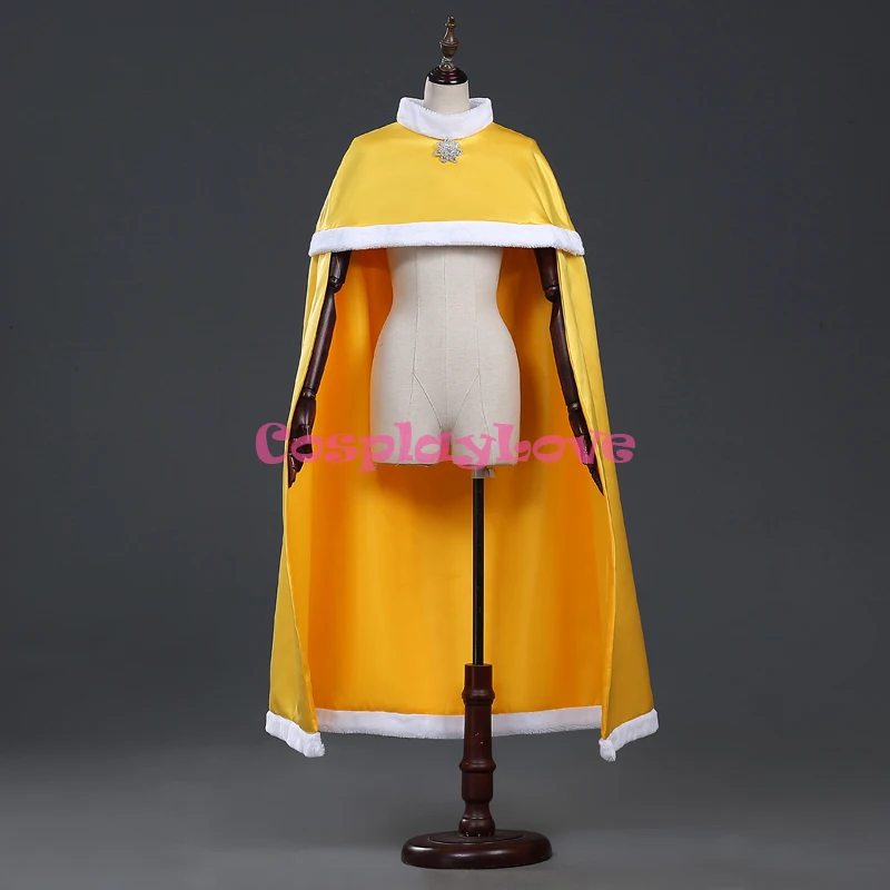 CosplayLove Beauty and The Beast Cosplay Custom-made Belle Cosplay Dress Yellow Adult Kid Princess Cosplay Costume With Cloak (1)