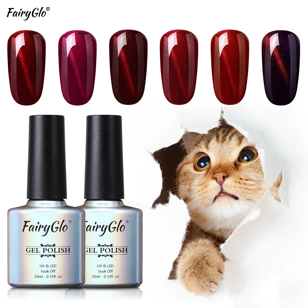 Buy FairyGlo 10ML Nail Polish Newest Cat Eyes