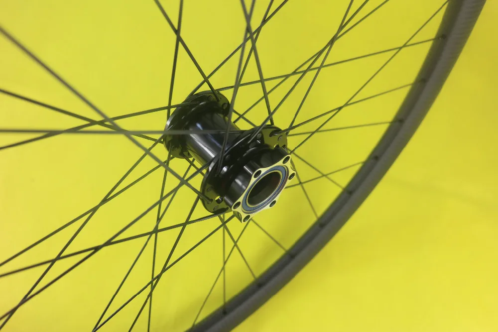 Комплект колес из углеродного волокна 650B MTB XC UD матовые Глянцевые колеса 12K 3K с