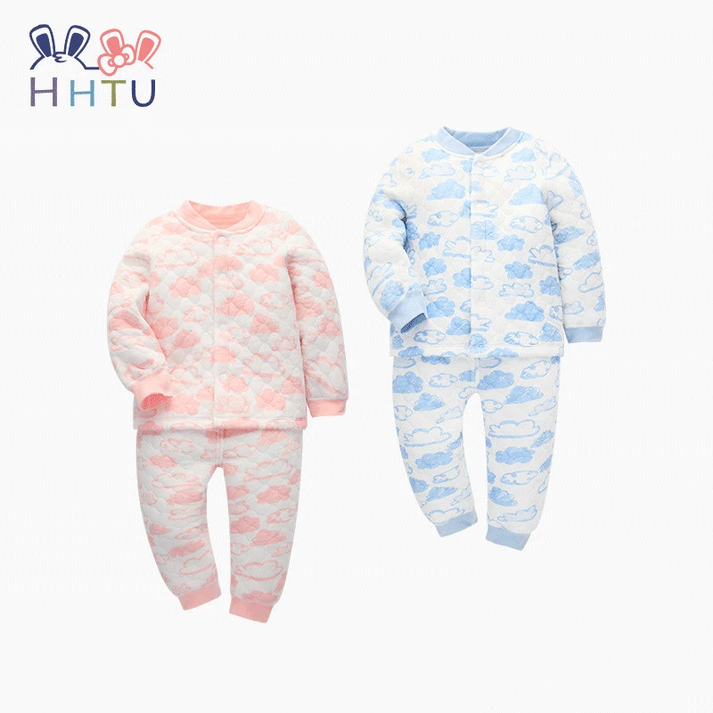 Buy HHTU Baby Girls Boys Children Clothing Sets Casual Tracksuit