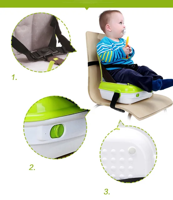 Reise Sitz Kissen Mit Sicherheit Gürtel Für Koffer Abendessen Stuhl Baby  Auto Trolley Festzelt Faltbare Bebe Zubehör - AliExpress