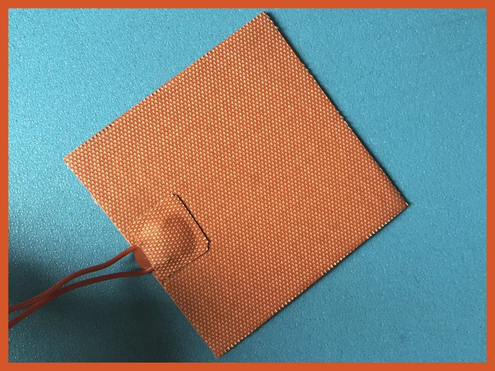 

12V 100W 100 *200 mm Silicone heating pad heater for 3d printer heat bed flexible heater silicone heating pad