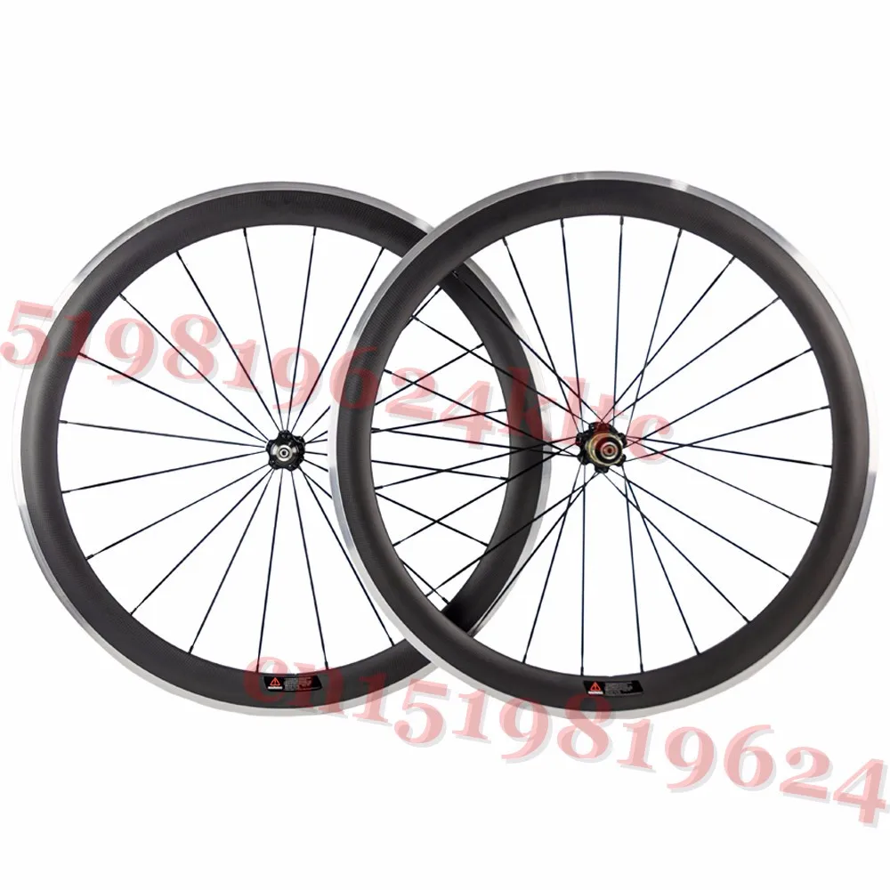 Alloy brake surface carbon wheels 50mm clincher 700c alloy carbon road wheels fast delivery alloy bicycle wheel