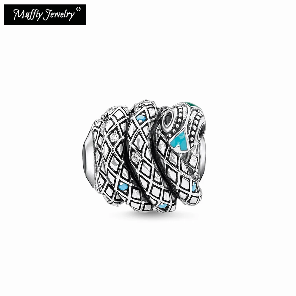 

Ethnic Snake Beads Charm Bead,Karma Thomas 2018 Brand New Good Jewelry Fit Bangle Necklace Bracelet,Earring,Ts Silver