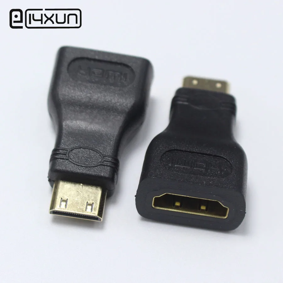 EClyxun 1pcs HDMI Standard Female jack to HDMI Male Plug Converter