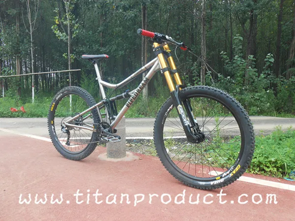 Cheap MTB Titanium Frame Full Suspension 18 Cheap MTB Titanium Frame Full Suspension 18