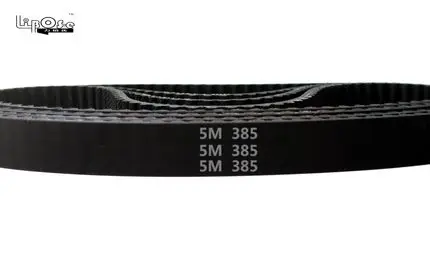 

5 piece/pack HTD5M timing belt 385-5M-13 Teeth 77 Length 385mm Width 13mm rubber closed-loop 38 HTD 5M S5M Pulley high quality