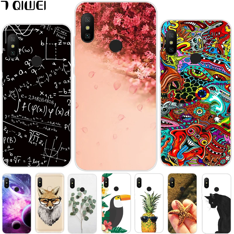 

Mi A2 Lite Phone Case For Xiaomi Mi A2 Lite Case Soft Silicone Case For Xiaomi Mi A2 Lite Cover M1A2 Lite TPU Funda Cartoon Para