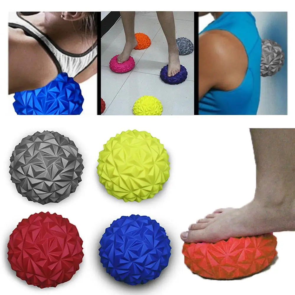 PVC Yoga Balls Footful Spiky Massage Children's Training Toy Accessories Thorn Acupressure Ball Trigger Point Sport Fitness