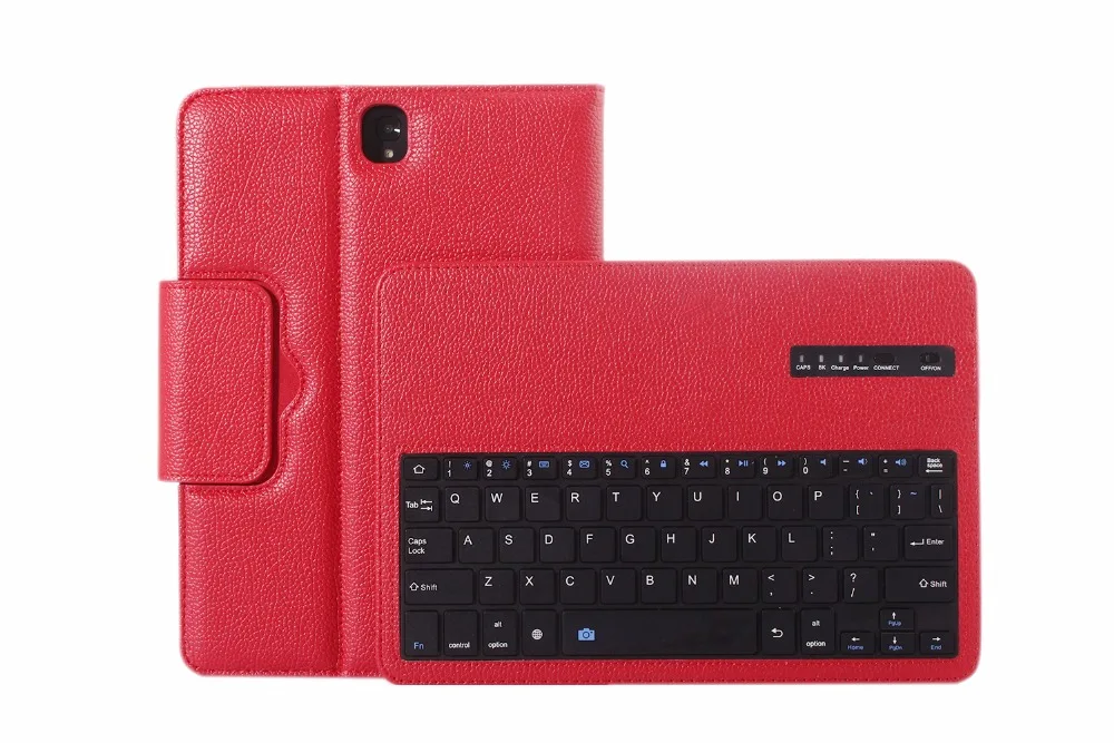 Отсоедините Беспроводной Bluetooth Клавиатура Tablet Case Cover для samsung Galaxy Tab S3 9,7 SM-T820 T820 T825 с Экран протектор фильм