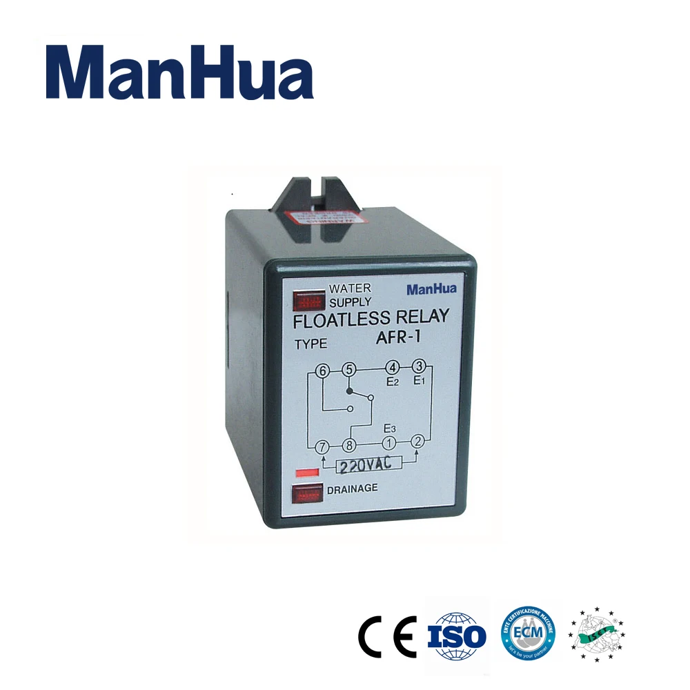 

ManHua Water Supply Floatless Relay 220VAC 50/60Hz AFR-1 Water Level Controller