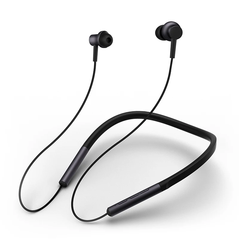

Xiaomi Bluetooth Collar Earphones Headset Sport Wireless Bluetooth Headphone In-Ear Magnetic Mic Play Dual Dynamic Headphone